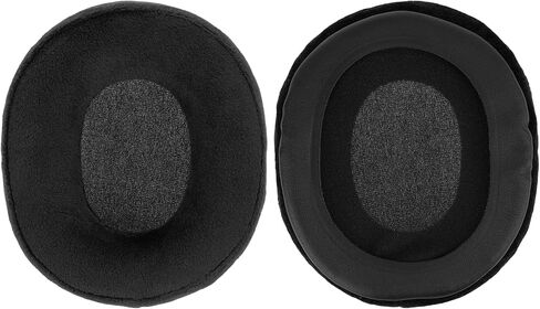 Geekria Comfort Velour Replacement Ear Pads for SteelSeries Arctis 1/3/ 5/7/ 7+/ 7P/ 7P+/ 7X/ 7X+/ 9/ 9X, Arctis Pro/Prime Headphones Ear Cushions (Black) in Kuwait