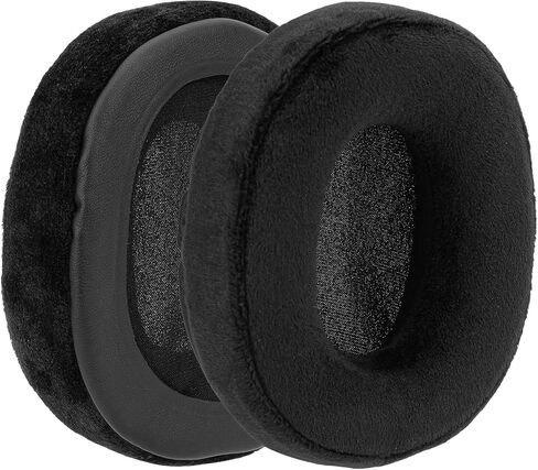Geekria Comfort Velour Replacement Ear Pads for SteelSeries Arctis 1/3/ 5/7/ 7+/ 7P/ 7P+/ 7X/ 7X+/ 9/ 9X, Arctis Pro/Prime Headphones Ear Cushions (Black) in Kuwait