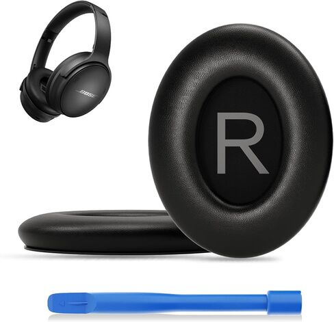 Replacement Ear Pads for Bose QC45, QuietComfort 45 Noise Cancelling Headphones, Black Headphone Earpads Cushions by DR·AMIU in Saudi Arabia