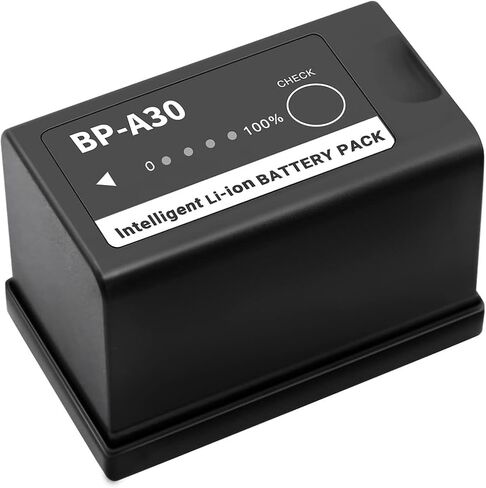 Replacement Battery for Canon BP-A30 Compatible with EOS C200,EOS C70,C200B,C220B,EOS C300 Mark II,C300 MK III,C500 Mark II,X605 XF705 4K UHD(A30) in Kuwait
