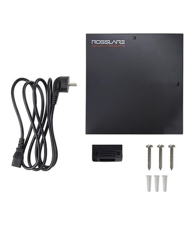حاوية إدارة الطاقة Rosslare PS-C25TB-U مع وحدة إدخال/إخراج مرحل آمنة، كابل طاقة من النوع B، لقارئات AYC القابلة للتحويل، مخرجات 14.5 فولت تيار مستمر in Kuwait