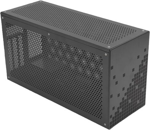 XUMIUZIY eGPU Enclosure Compatible with Thunderbolt 3, External Graphics Card Dock for Laptop, PCIe x16 40Gbps 60W Charging in Kuwait