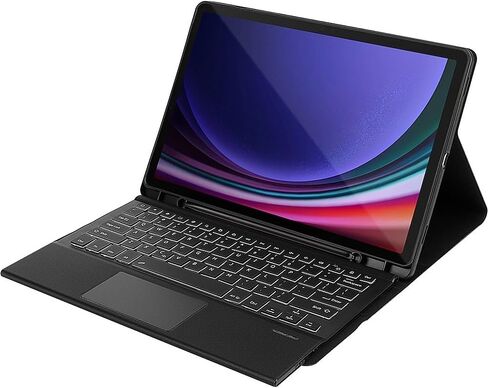 SaharaCase لجهاز Galaxy Tab S9+ وTab S9 FE+ مجموعة أدوات مقاس 12.4 بوصة - حافظة لوحة مفاتيح ProTouch مع واقي شاشة ZeroDamage in Kuwait
