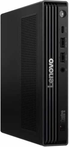 كمبيوتر مكتبي Lenovo ThinkCentre M90q Gen 6 13AC001YUS - Intel Core Ultra 7 265-16 جيجابايت - 512 جيجابايت PCI Express NVMe 4.0 x4 SSD - صغير - أسود in Kuwait