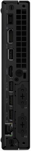كمبيوتر مكتبي Lenovo ThinkCentre M90q Gen 6 13AC001YUS - Intel Core Ultra 7 265-16 جيجابايت - 512 جيجابايت PCI Express NVMe 4.0 x4 SSD - صغير - أسود in Kuwait
