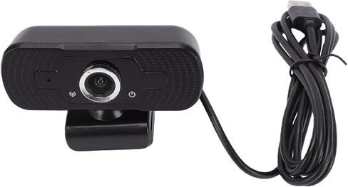 2K Webcam, USB Computer Camera with 170 Degree Wide Angle and Loop Recording, for Video Calling Meetings Streaming Automotive in Kuwait