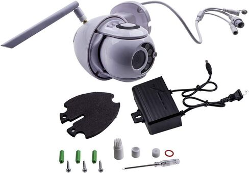 كاميرا ويب 1080P HD لاسلكية 5X Zoom CCTV خارجية IP Home Security Webcam in Kuwait
