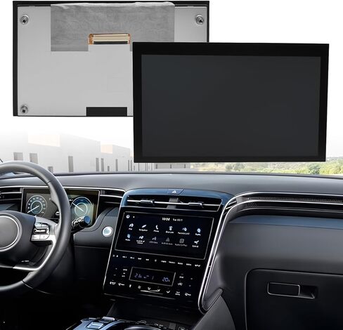 شاشة LCD تعمل باللمس مقاس 8 بوصات مناسبة لشركة Hyundai Tucson Santa Verna Solaris KIA Sorento Seltos 2021-2023 تحل محل شاشة الملاحة TDO-0797F00136، LMB5F00136 in Kuwait