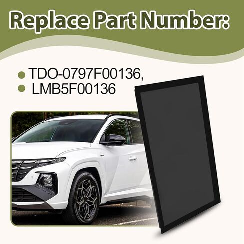 شاشة LCD تعمل باللمس مقاس 8 بوصات مناسبة لشركة Hyundai Tucson Santa Verna Solaris KIA Sorento Seltos 2021-2023 تحل محل شاشة الملاحة TDO-0797F00136، LMB5F00136 in Kuwait