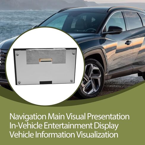 شاشة LCD تعمل باللمس مقاس 8 بوصات مناسبة لشركة Hyundai Tucson Santa Verna Solaris KIA Sorento Seltos 2021-2023 تحل محل شاشة الملاحة TDO-0797F00136، LMB5F00136 in Kuwait