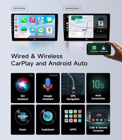 9 Inch Android Car Radio Stereo for Ford F150 2009-2012 Wireless CarPlay & Android Auto, 5G WiFi GPS Navigation, Bluetooth Touchscreen with Backup Camera in Kuwait