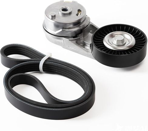 2PCS Drive Belt Tensioner Kit 89316 لـ Chevy Malibu 2005-2012 ، لـ Pontiac G6 2006-2010 ، لـ Pontiac Solstice 2007-2009 ، لزحل Sky 2007-2010 ، لزحل Aura 2008-2009 ، 2.0L/2.2L/2.4L in Saudi Arabia