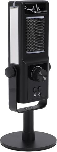Keenso Condenser Microphone, USB Mic with Type C Interface for Clear Live Streaming and Gaming with Noise Reduction Ready for PC and Karaoke in Kuwait
