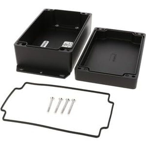 #US 1PC 1550Z116FBK Black Watertight Flanged Diecast Enclosure in Kuwait