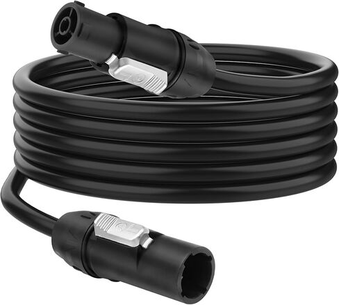 XMSJSIY PowerCON True1 كابل تيار متردد سلك تمديد ذكر إلى أنثى 15A 3-Pin 12AWG IP65 سلك طاقة مقاوم للماء لشاشة LED لإضاءة المسرح (1M/3.2FT) in Kuwait