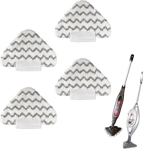4 Pack Steaming Mop Replacement Pads Triangle for Shark Lift-Away Genius S3973 S3973D S5003D S6001 S6002 3973WM S5002 Steam Pocket Mop Series in Saudi Arabia