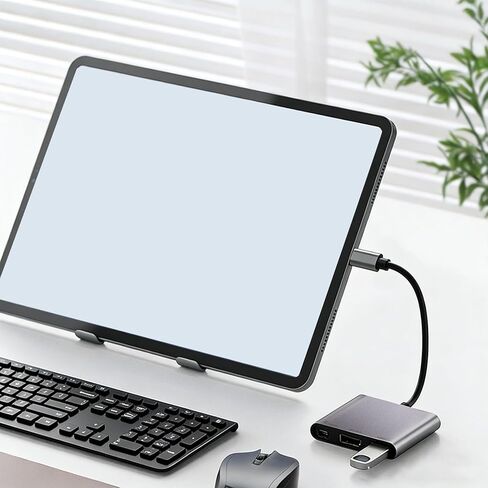 موزع USB C لنظارات AR، مدمج 3 في 1 USB C 3.0 HDMI، نقل عالي الدقة 4K 60 هرتز، شحن سريع PD 100 وات، لوحدات تحكم الكمبيوتر المحمول in Kuwait