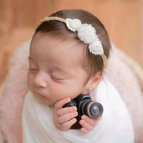 1/12 Camera Model Infants Photo Decorations Newborn Photography Props Retro Miniature Camera in Kuwait