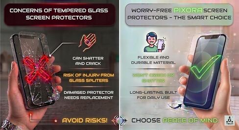 Pixora Screen Protector for Toast Go 2 (TG200) - High Clarity - Kanso Clear (3-Pack) in Kuwait