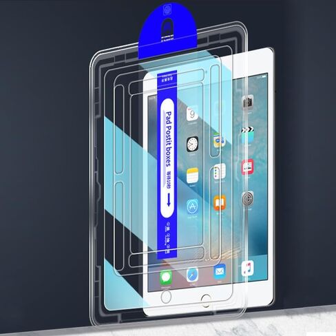 Kepuch Tempered Glass Screen Protector Transparent Compatible for iPad Mini 2019/Mini 5/Mini 5th Generation 7.9", with Auto-Alignment Tool in Kuwait