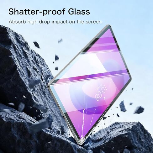 FINTIE 2 Pack Screen Protector for Lenovo Idea Tab 11" 2025/Tab M11/K11 LTE 11 Inch 2024 TB330/TB336, 9H Tempered Glass Screen Protector, HD Clear/Anti Scratch/Bubble Free in Kuwait