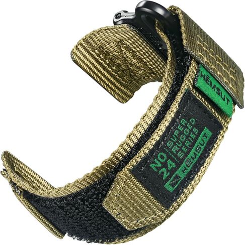 22mm Quick Release Watch Band for Amazfit T-Rex 3 Pro 48mm/Active MAX/Bip 6/Bip 5/Bip Max/Cheetah 2 Ultra/Balance Ultra/Balance 3,Garmin Venu 4 45mm/Vivoactive 4 45mm/Forerunner 265 46mm/Forerunner 255 46mm/255 Music,Hook&Loop Nylon Replacement Wristbands in Saudi Arabia