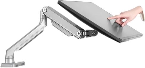 Monitor Desk Mount Monitor Mount Stand Single Arm Mechanical Spring Monitor Mount Adjustable Mount Desk Stand with Clamp and Grommet Base, Holds Up to 17.6Lbs Computer Mo in Kuwait