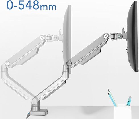 Monitor Desk Mount Monitor Mount Stand Single Arm Mechanical Spring Monitor Mount Adjustable Mount Desk Stand with Clamp and Grommet Base, Holds Up to 17.6Lbs Computer Mo in Kuwait