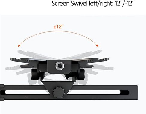 Desktop Dual Monitor Mount Arm with 360 Degree Full Motion and Heavy-Duty Base for 10-24 Inch Screens, Ergonomic Workspace Solution in Kuwait