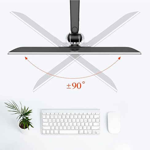 Monitor Desk Mount Column Type Monitor Stand Arm 15"-32" Single Monitor Desk Mount with Lifting Chute Black Aluminum Alloy Monitor Mount Stand, Holds Up to 22Lbs Computer in Kuwait