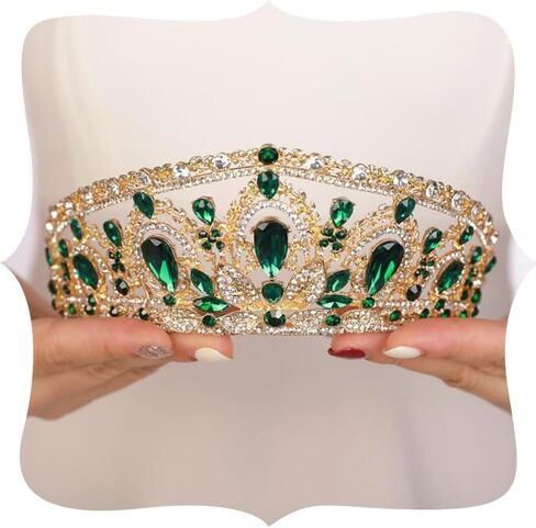 التيجان والتيجان للنساء كريستال الزفاف تيارا تاج عقال الأميرة تيارا للعروس تيارا تاج لعيد الميلاد حفلة موسيقية مهرجان الهالوين زي in Saudi Arabia