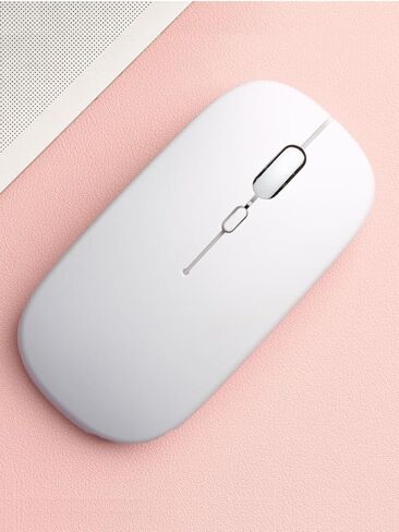 Laptop Wireless Mouse, Bluetooth Wireless Battery-Powered Mouse, Portable Computer Mouse, Suitable for laptops, iPad, MacBook, and Apple Devices in Saudi Arabia
