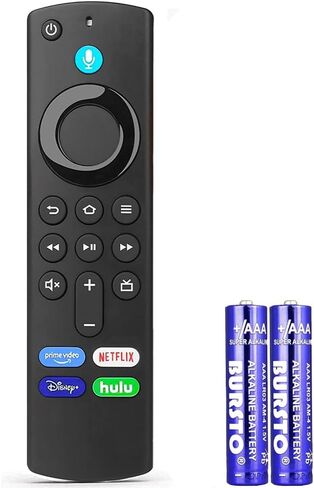 Upgrade Voice Remote Replacement Stick TV 3rd Gen L5B83G, Compatible for 2nd/ 3rd Gen Smart TVs Stick, Fit for TVs Cube 1st Gen/Later, Stick Lite/4K Max/Bundle 2nd Gen and Later(with 2 Bateries) in Kuwait