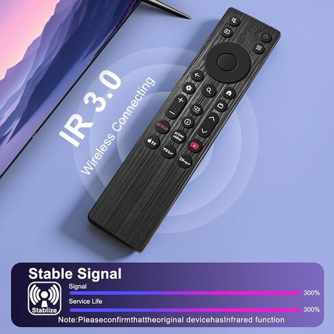 (Pack of 2) RC923A FMB1 Remote Control Replacement Compatible for TCL Smart TV QLED QLED Mini Google TV's, Series Q77K ，QM6K，QM5K（No Voice） in Kuwait