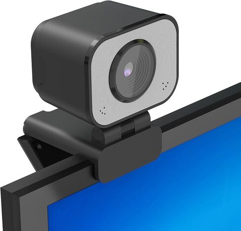 كاميرا ويب Pomya 4K مع التركيز التلقائي PDAF، وتصحيح الضوء التلقائي، وميكروفون مدمج لإلغاء الضوضاء، ووصلة USB وتشغيل كاميرا الكمبيوتر لبث مؤتمرات الفيديو وسطح المكتب للكمبيوتر المحمول in Kuwait