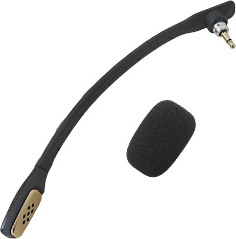 Gaming Headset Microphone Accessories Compatible for Astro A40 / A40 TR Headphone, 3.5mm Gold-Plated Plug with Foam Cover in Kuwait