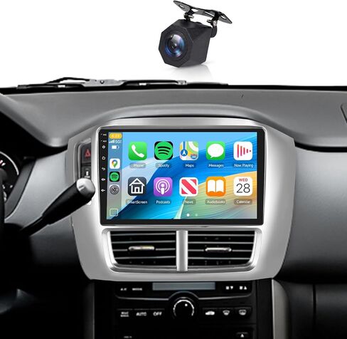 【4G+64G】 لسيارة Honda Pilot 2006 2007 2008 ستيريو راديو السيارة Android مع CarPlay Android Auto، شاشة لمس IPS 9 بوصة ستيريو بلوتوث 5.0، GPS، 5G WiFi، SWC، 59UI، 32EQ DSP + كاميرا احتياطية عالية الدقة in Kuwait