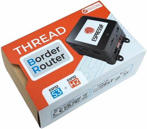 جهاز توجيه M5Stack Thread Border، 2.4 جيجا هرتز Wi-Fi، IEEE 802.15.4، ESP32-S3 ثنائي النواة 240 ميجا هرتز، K149، شاشة LCD تعمل باللمس 2 بوصة، بطارية مدمجة 500 مللي أمبير في الساعة، 2X HY2.-4P، DC 9V-24V، سكة DIN، مكبرات صوت، ميكروفون وكاميرا in Kuwait