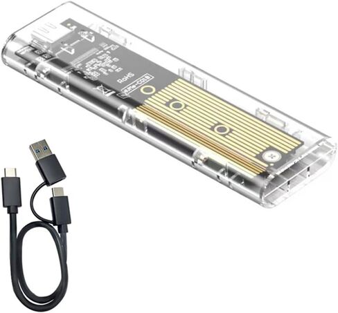 حافظة محرك الأقراص الخارجية M.2 NVMe SSD USB 3.2 Gen 2 بسرعة 10 جيجابت في الثانية لأجهزة الكمبيوتر المحمول in Kuwait
