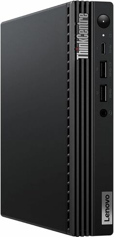 LENOVO ThinkCentre M80q Desktop Computer - Intel Core i5 10th Gen i5-10500T Hexa-core (6 Core) 2.30 GHz - 16 GB RAM DDR4 SDRAM - 512 GB SSD - Tiny- Win 11 Pro 64-bit - En (Renewed) in Kuwait
