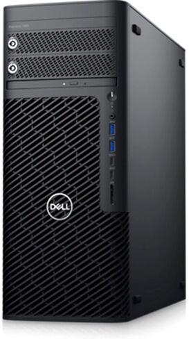 سطح المكتب طراز Precision 7865 من Dell (2022) | Threadripper Pro - 5965WX - محرك الأقراص الصلبة SSD سعة 512 جيجابايت - ذاكرة الوصول العشوائي 128 جيجابايت | 24 مركزًا بسرعة 4.5 جيجاهرتز Win 11 Pro Black (متجدد) in Kuwait