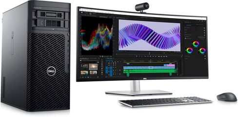 سطح المكتب طراز Precision 7865 من Dell (2022) | Threadripper Pro - 5965WX - محرك الأقراص الصلبة SSD سعة 512 جيجابايت - ذاكرة الوصول العشوائي 128 جيجابايت | 24 مركزًا بسرعة 4.5 جيجاهرتز Win 11 Pro Black (متجدد) in Kuwait