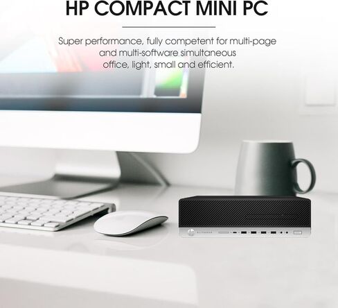 HP ProDesk 600 G3 SFF Business Desktop Computer, Intel Core i5-6500 3.20GHz Prodesk PC, 8 GB DDR4 SDRAM 256 GB SSD, Keyboard & Mouse, WiFi/BT, Windows 11 Pro (Renewed) in Kuwait