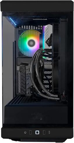 Black Gaming PC Computer Desktop, Intel 8-Core i3-10300 Processor, 4GB RAM, 128GB SSD, GeForce GT 610, WiFi 6, Bluetooth, RJ-45, Windows 11 Home in Kuwait