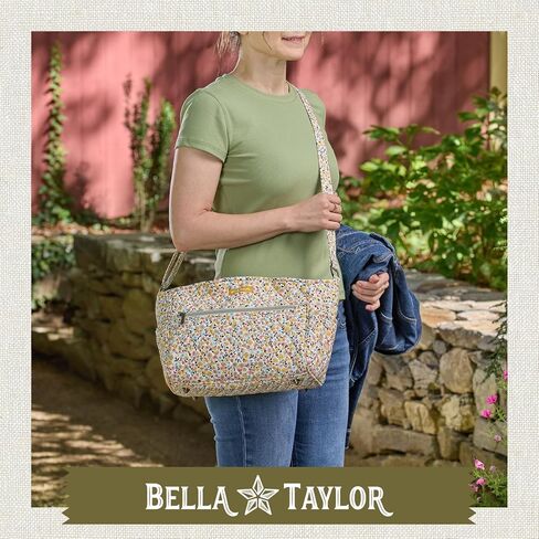 Bella Taylor Claire Crossbody Shoulder Bag, Multicompartment Purse for Women in Saudi Arabia