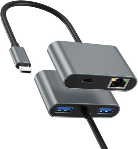 Friendly Type C to Ethernet Adapter with Gigabit Speed for Mobile Workstations and Entertainment Systems Gigabit Ethernet Converters in Kuwait