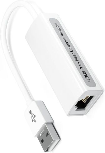 10 / 100Mbps External USB Networking Card USB2.0 to RJ45 Converters Gigabit Ethernet Adapter Hubs for Tablets USB Ethernet Adapter in Kuwait