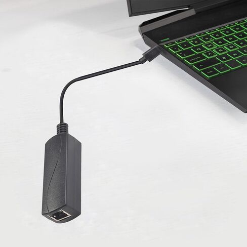جيجابت الطاقة عبر إيثرنت إلى محول USB C للهواتف الذكية اللوحية USB C إلى محول 10/100 / 1000Mbps محول الطاقة عبر المحول in Kuwait