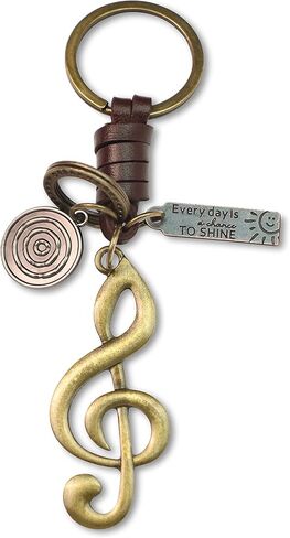 AuPra Star KeyChain Gift Women Men Leather KeyRing Girl Boy Surprise Addition Keys Present in Kuwait