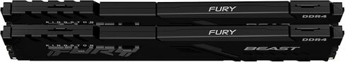 مجموعة ذاكرة سطح المكتب Kingston FURY Beast 16GB (2x8GB) 3600MHz DDR4 CL17 مع 2 KF436C17BBK2/16 in Kuwait